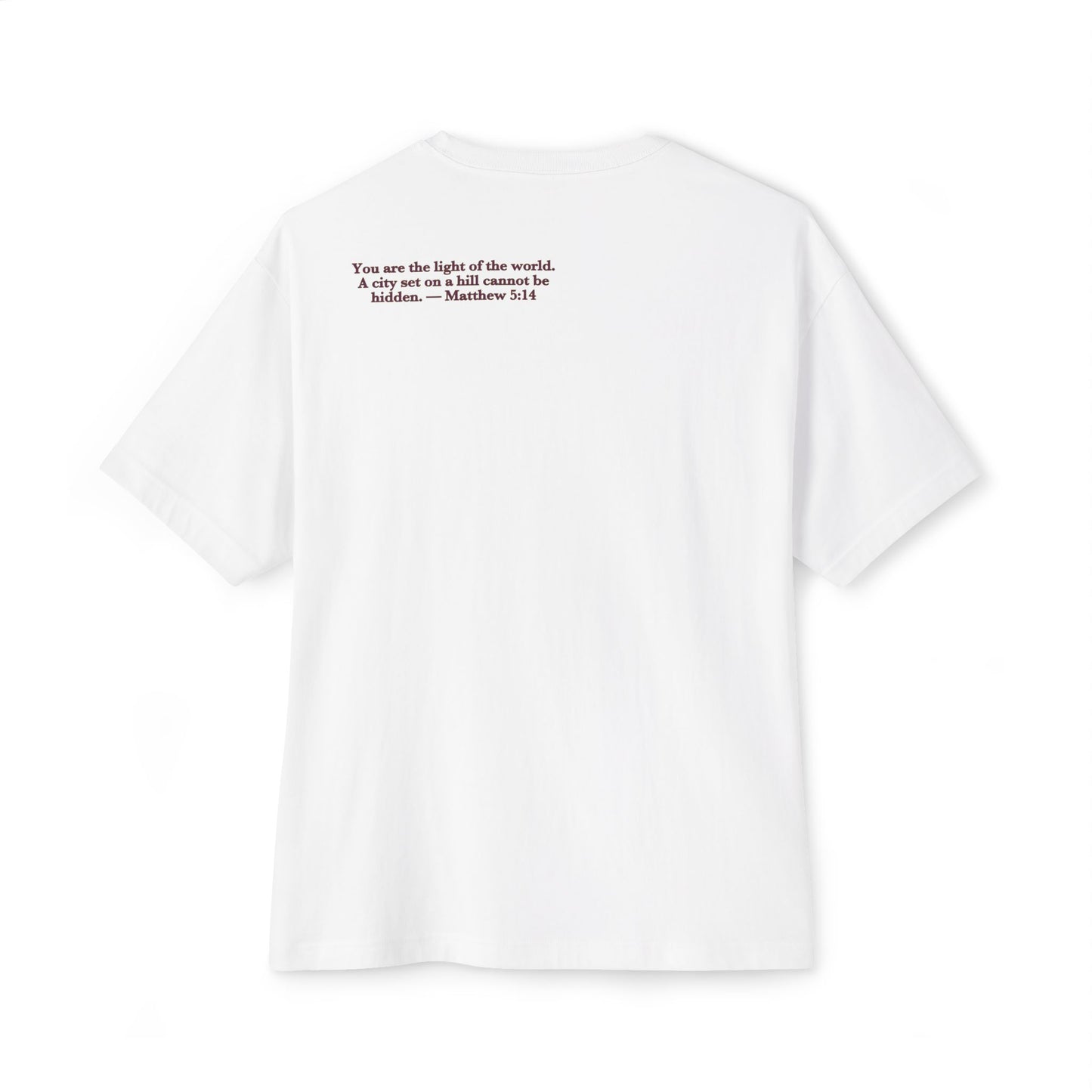 Praise Unisex oversized boxy tee